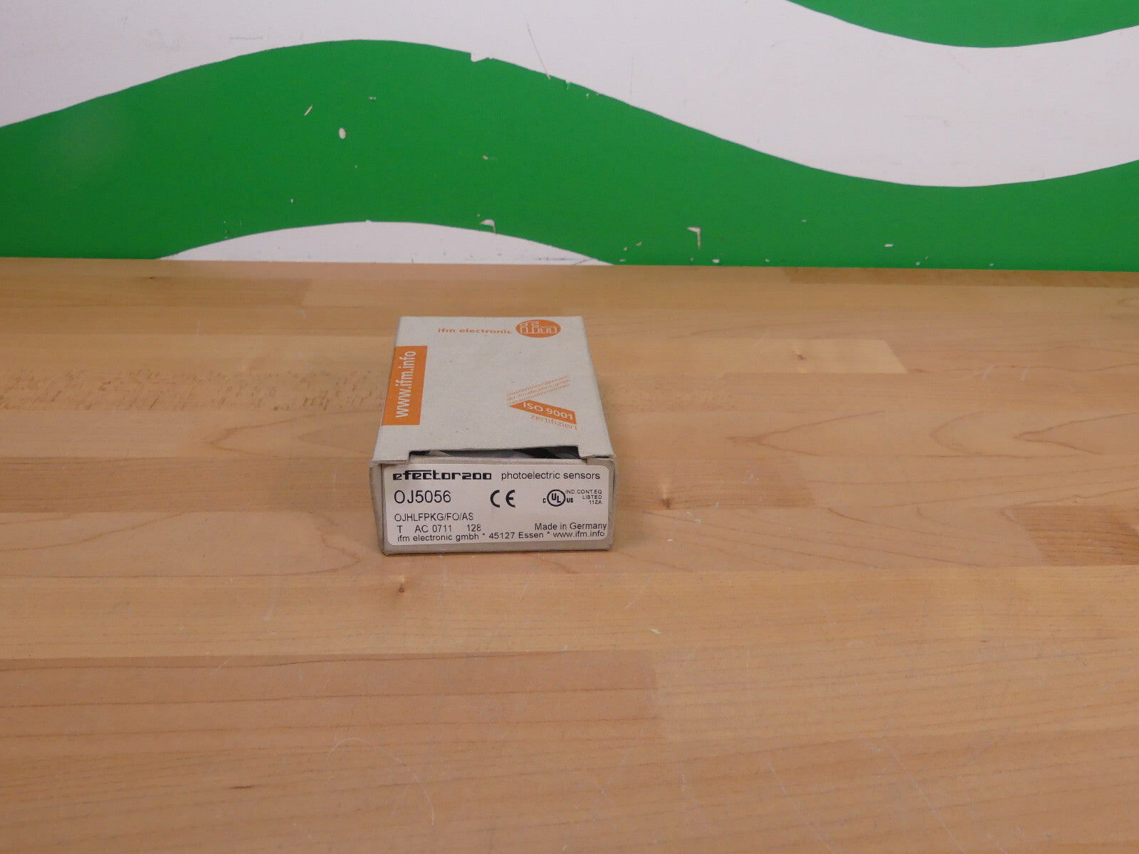 ifm Laser-Reflexlichttaster OJ5056  OJHLFPKG/FO/AS