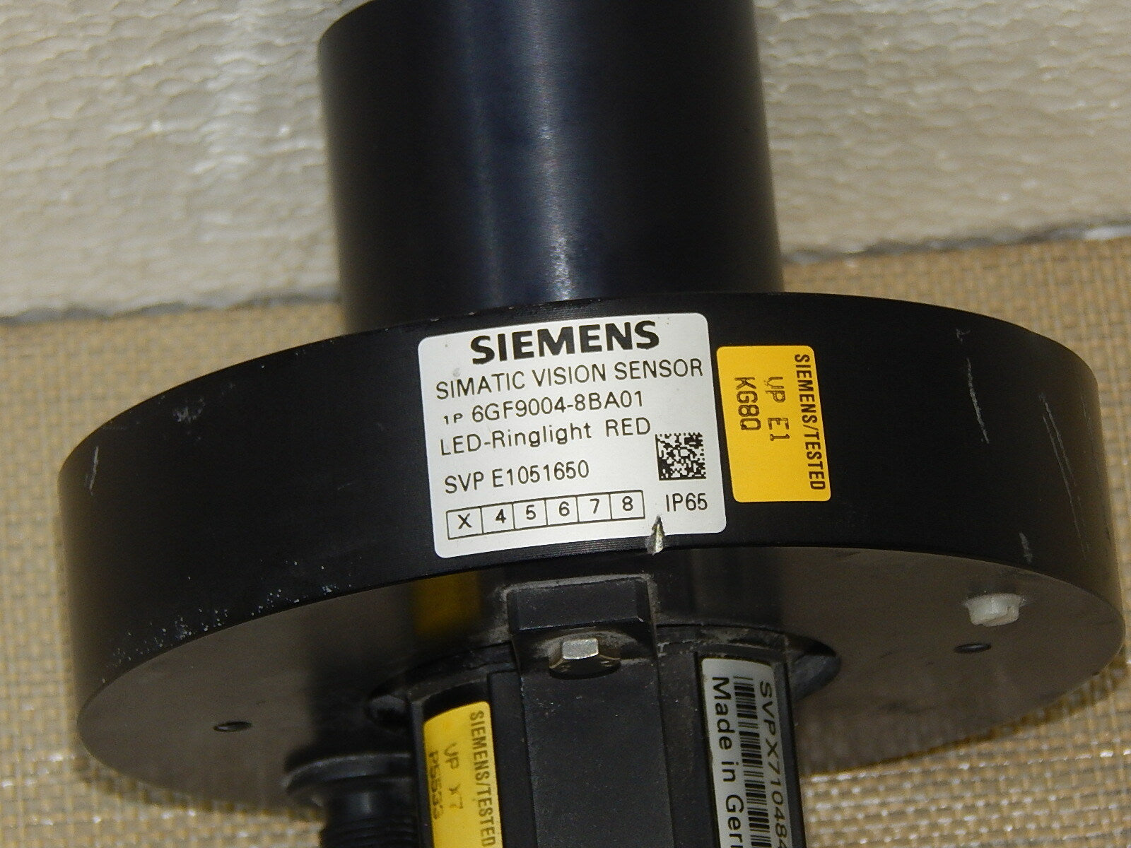  Siemens 6GF2 002-8CB + 6GF9004-8BA01 Simatic Vision Sensor used