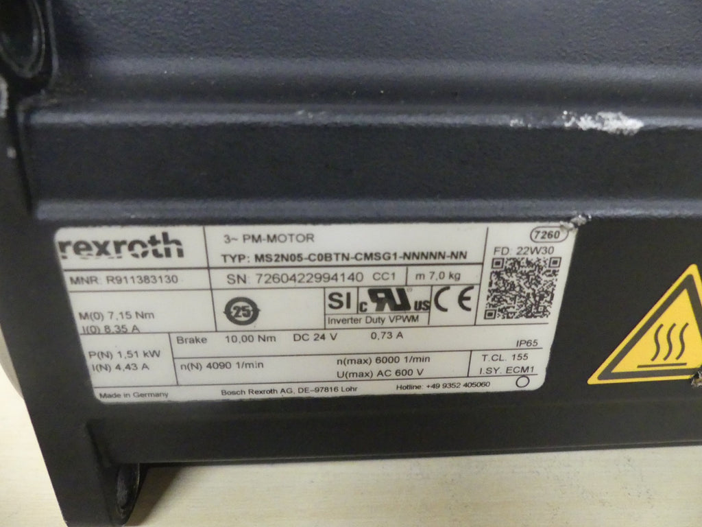 REXROTH MS2N05-C0BTN-CMSG1-NNNNN-NN