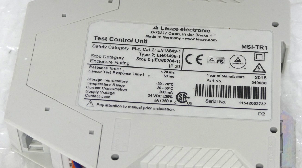 LEUZE ELECTRONIC MSI-TR1