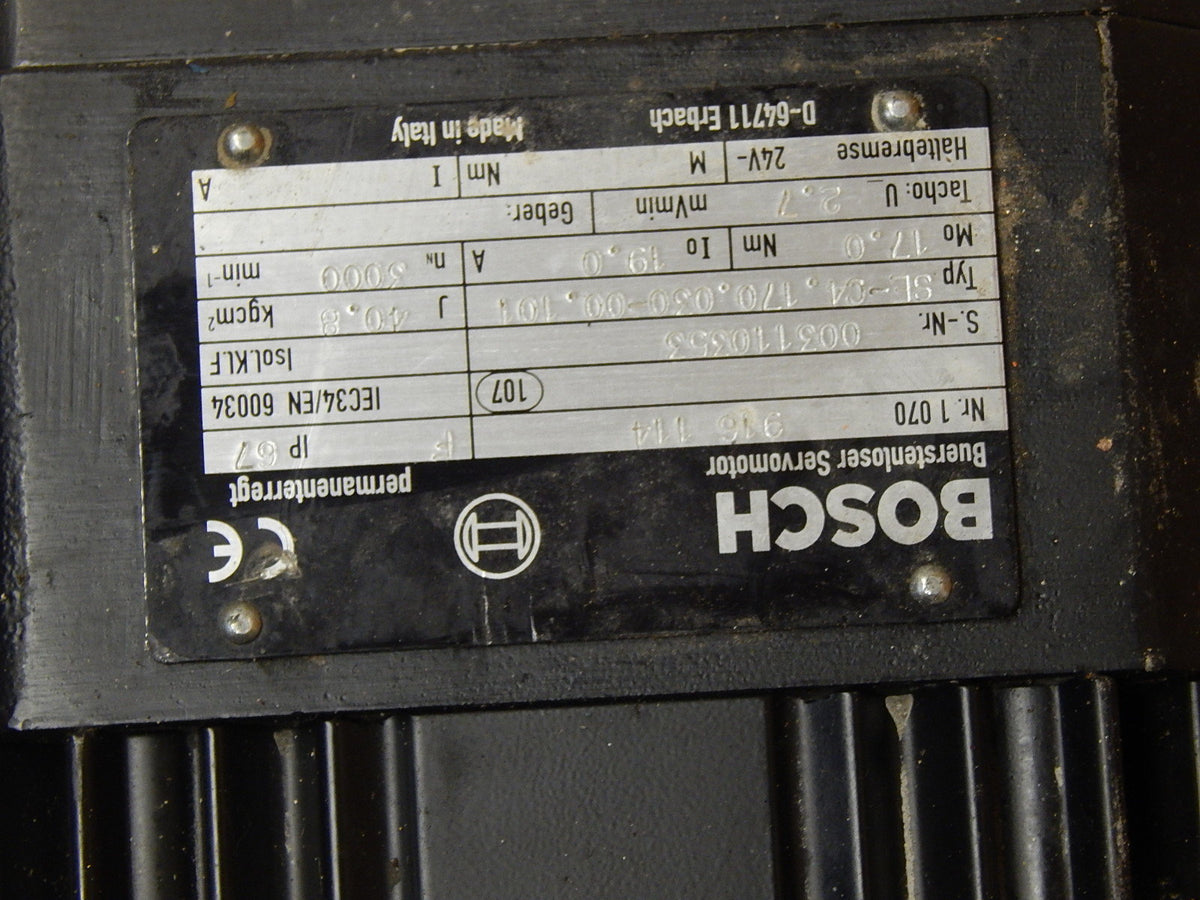 Bosch SE-C4.170.030-00.101 Bürstenloser Servomotor Motor Used