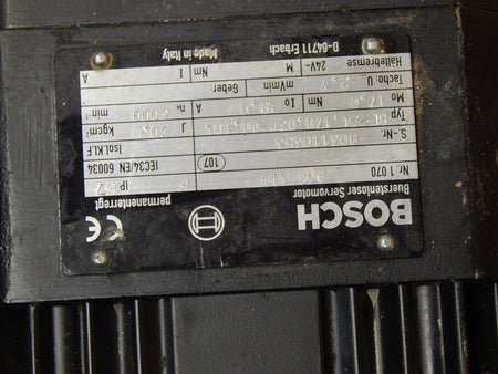 Bosch SE-C4.170.030-00.101 Bürstenloser Servomotor Motor Used