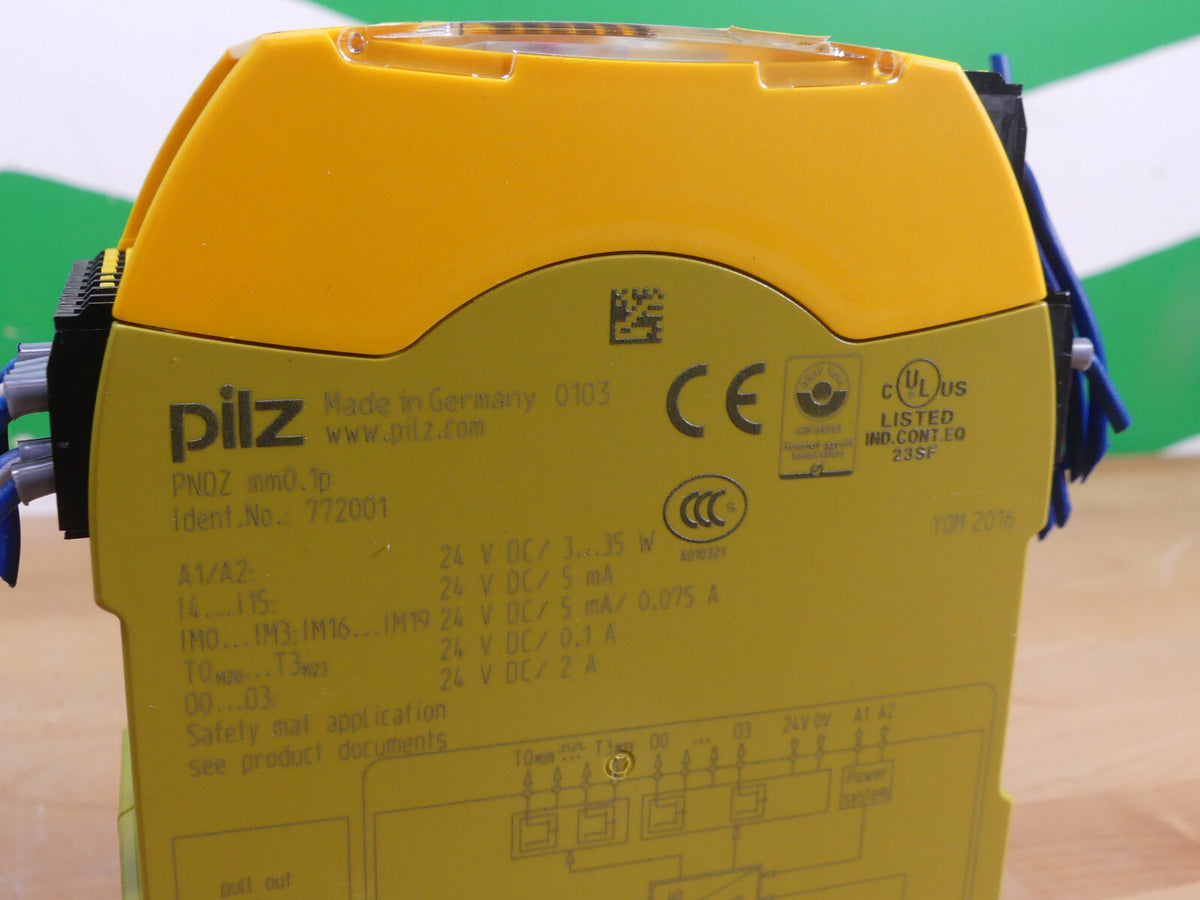 PILZ PNOZ mm0.1p Programmable Safety Relay used s.Bilder