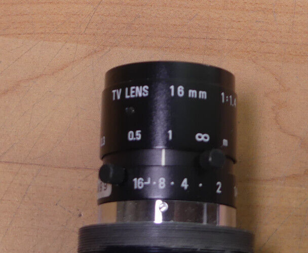 UEYE UI-5240RE-M-GL R2 + PENTAX TV LENS 16mm 1 : 1.4 s.BIlder