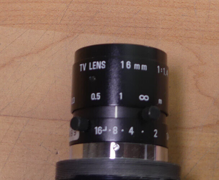 UEYE UI-5240RE-M-GL R2 + PENTAX TV LENS 16mm 1 : 1.4 s.BIlder