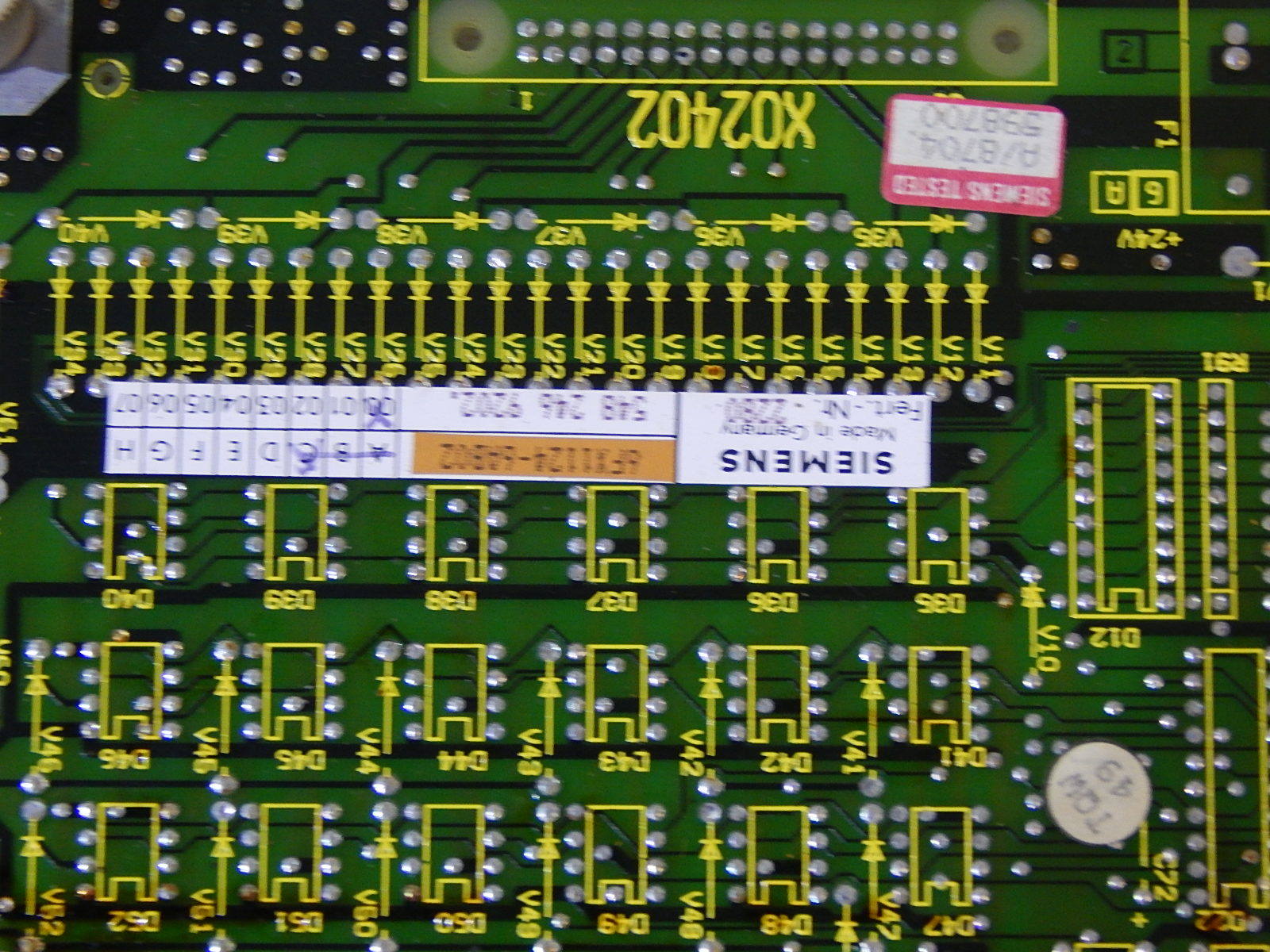 Siemens Sinumerik   6FX1124-6AB02 +6FX1124-6AD02 Used