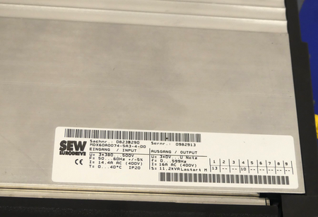 SEW MDX61B0075-5A3-4-0T + DFE32B + DEH21B