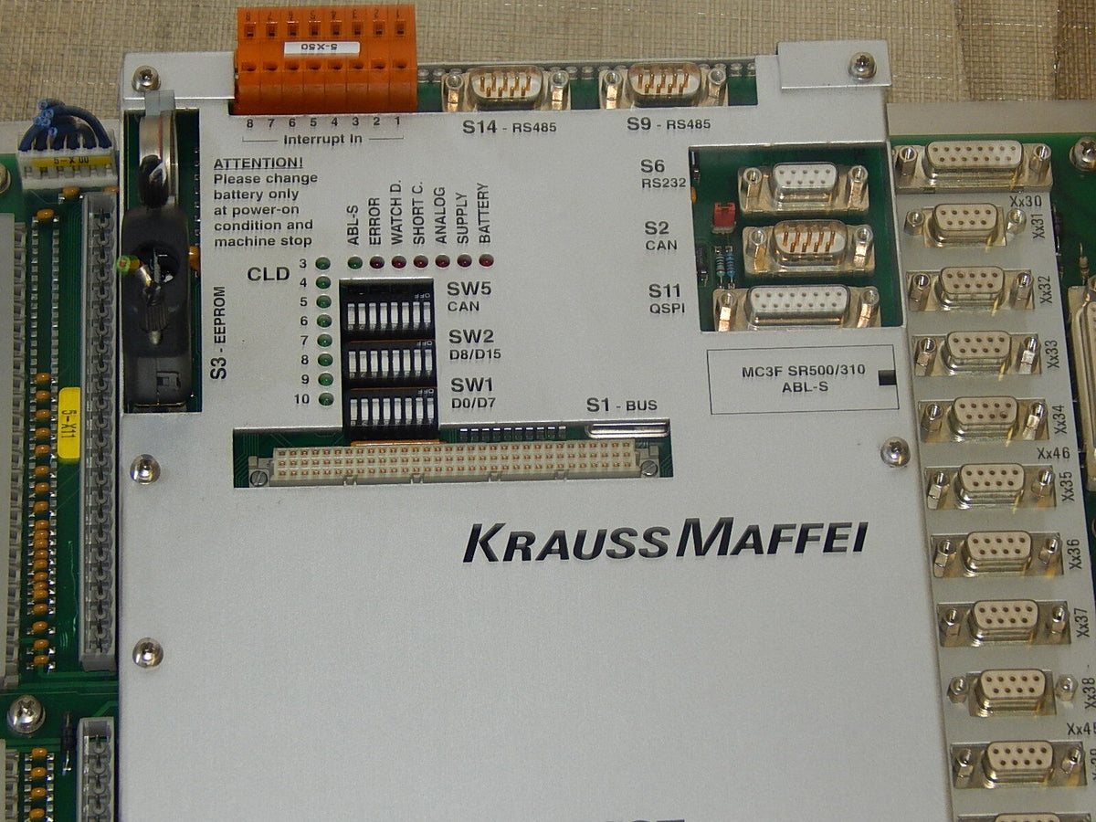  KRAUSS MAFFEI MC3F SR500/310 ABL-S MC3F SR500/310 ABL-S USED