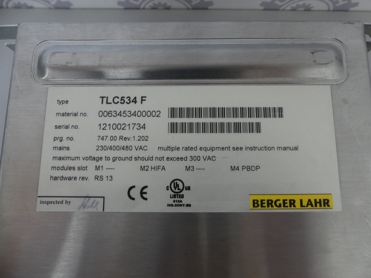 Berger Lahr / TLC534 F / 0063453400002