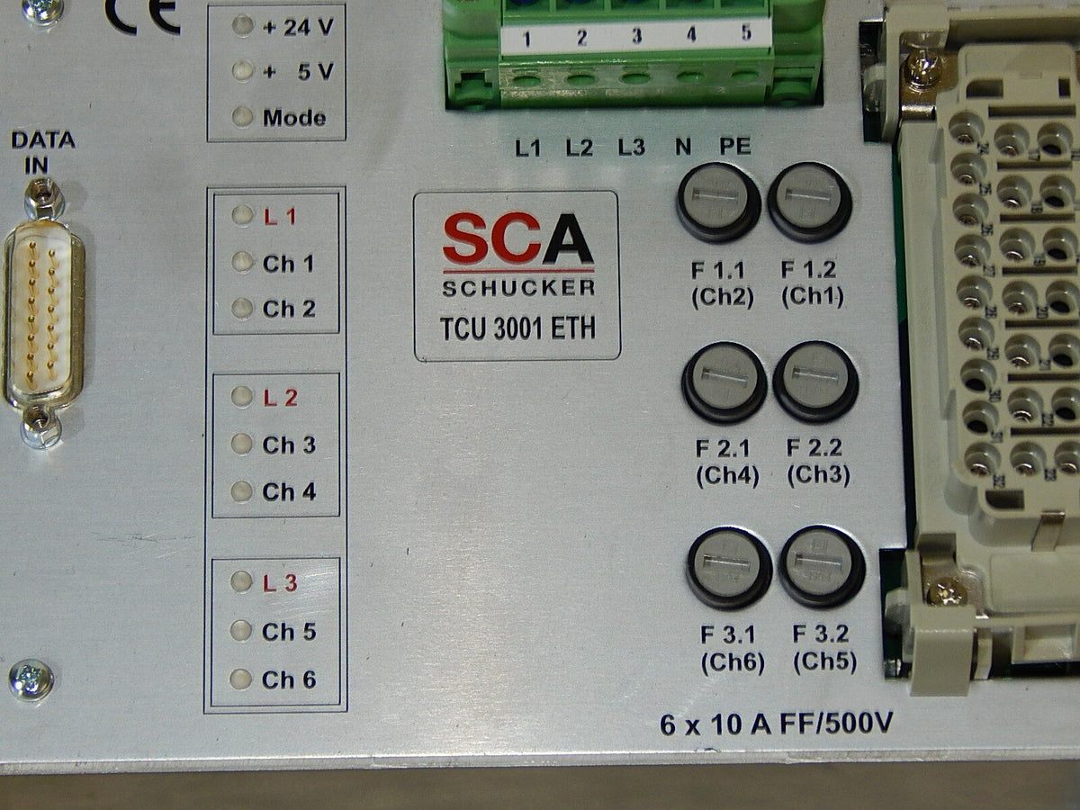SCA Schucker Heizsteuerung TCU 3001 ETH USED