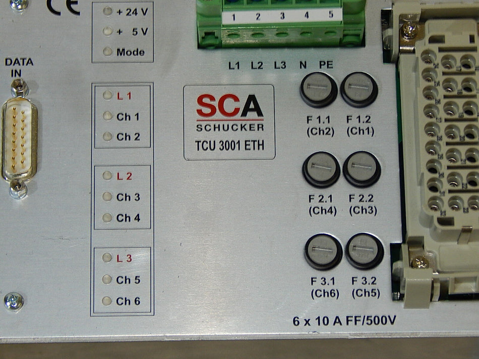 SCA Schucker Heizsteuerung TCU 3001 ETH USED