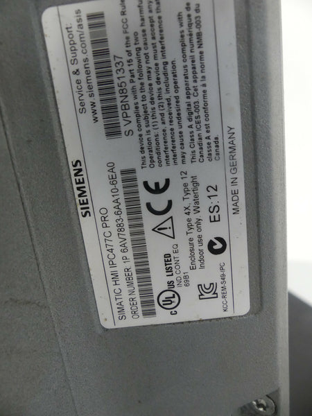 Siemens 6AV7883-6AA10-6EA0