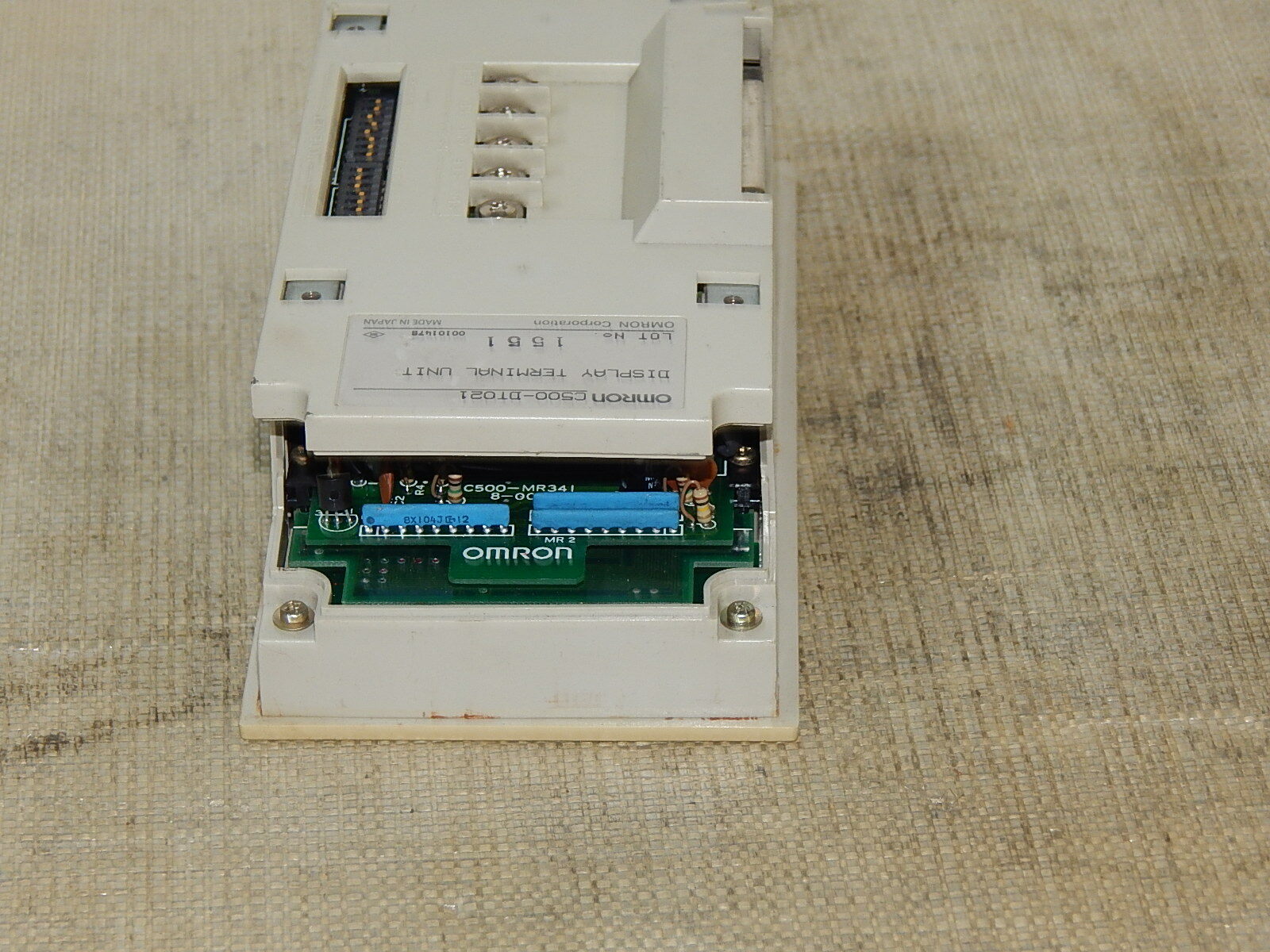  Omron C500-DT021 Display Terminal Einheit  used