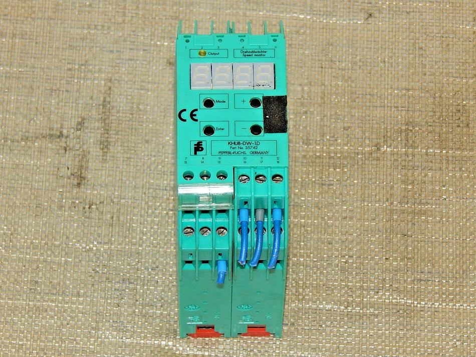  PEPPERL + FUCHS K-System 35742  KHU8-DW-1D used