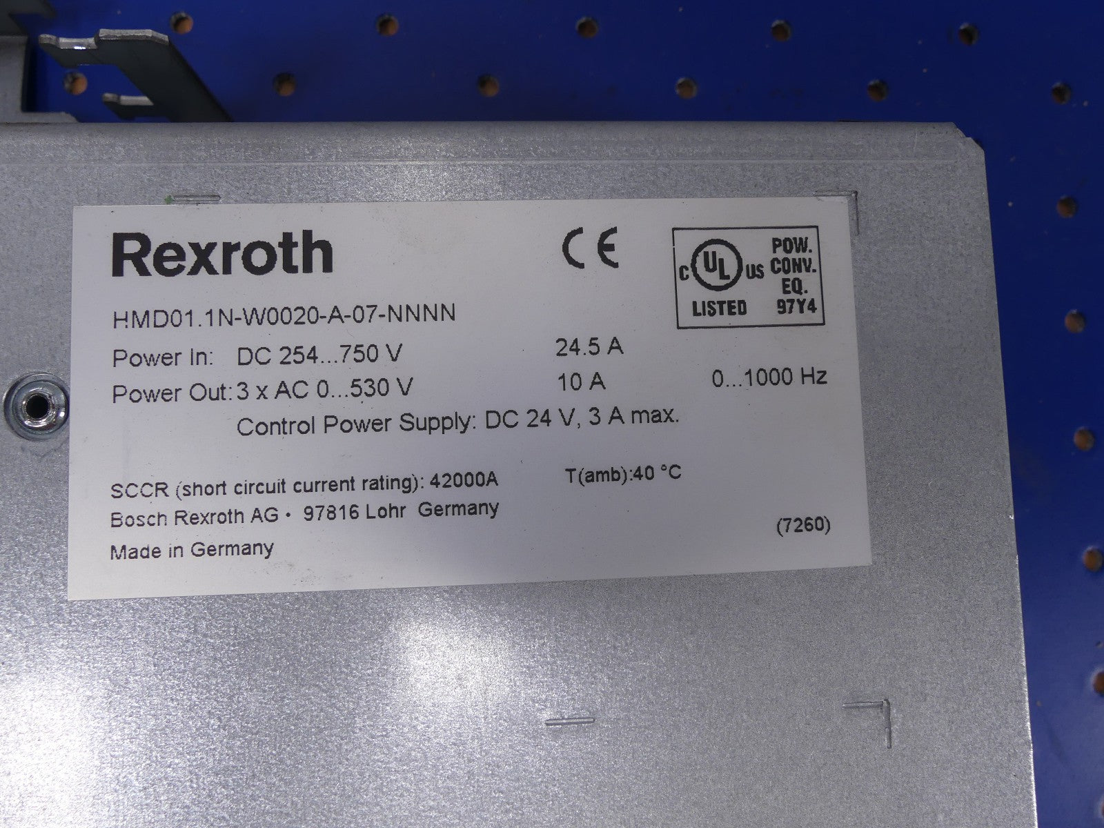 REXROTH HMD01.1N-W0020-A-07-NNNN