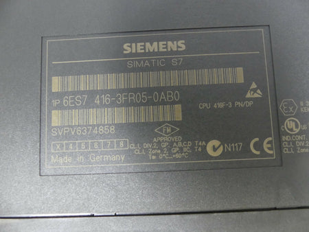 Siemens 6ES7 416-3FR05-0AB0