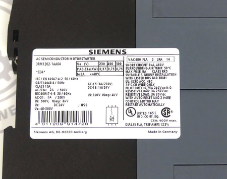 Siemens SIRIUS  3RM1202-1AA04