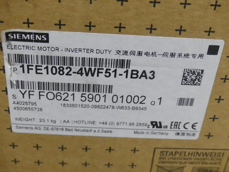 siemens 1fe1082-4wf51-1ba3