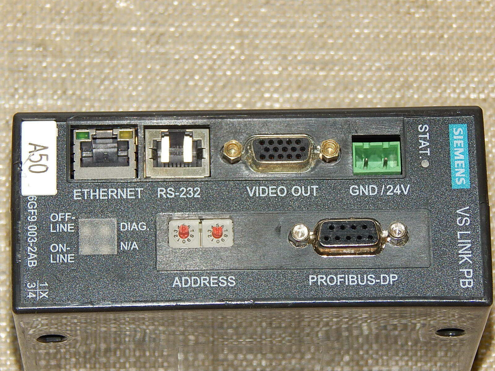  SIEMENS VS LINK PB Schnittstellenmodul 6GF9 003-2AB  used  s.Bilder