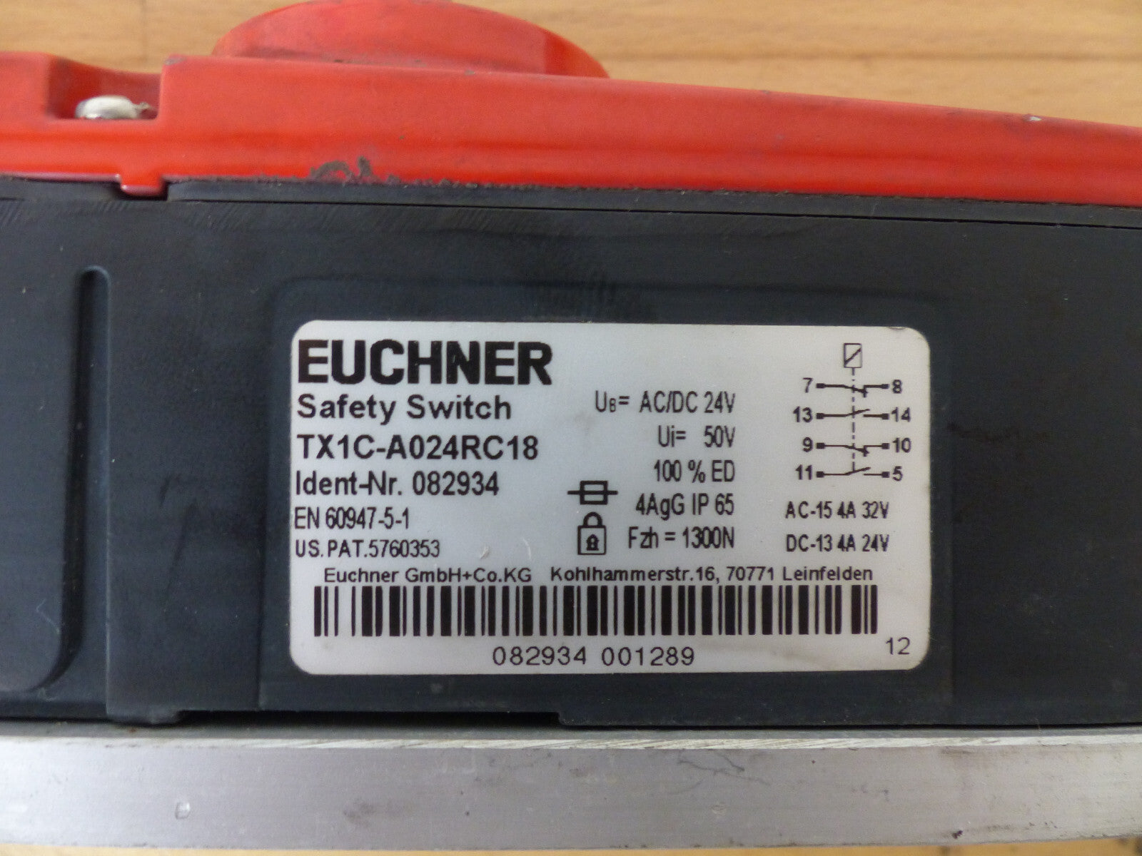 EUCHNER TX1C-A024RC18