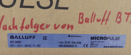 BALLUFF BTL2M9Z BTL7-S571-M0100-P-S32