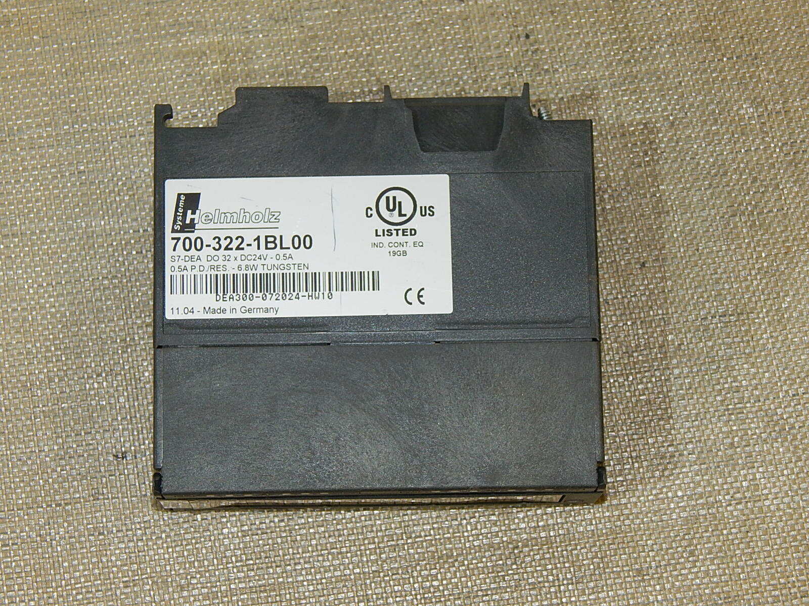 Systeme Helmholz 700-322-1BL00 ecke gebrochen  s.Bilder