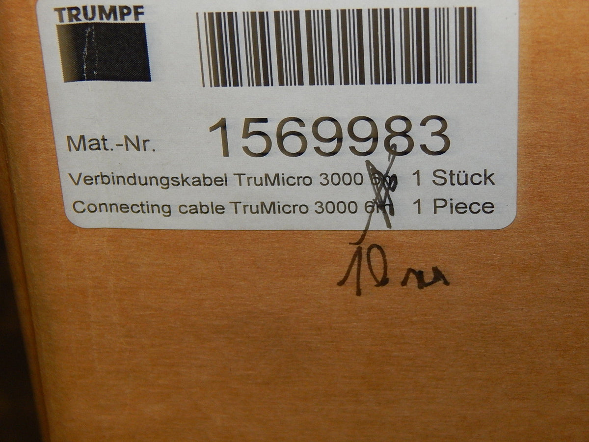 TRUMPF Laser - TruMicro 3000  Verbindunskabel