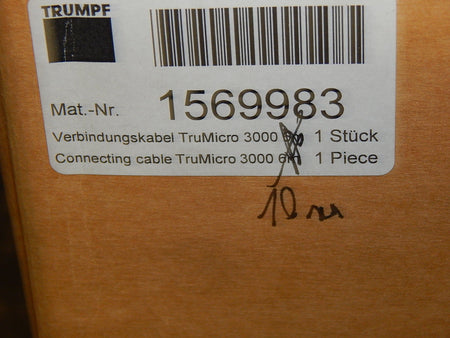 TRUMPF Laser - TruMicro 3000  Verbindunskabel