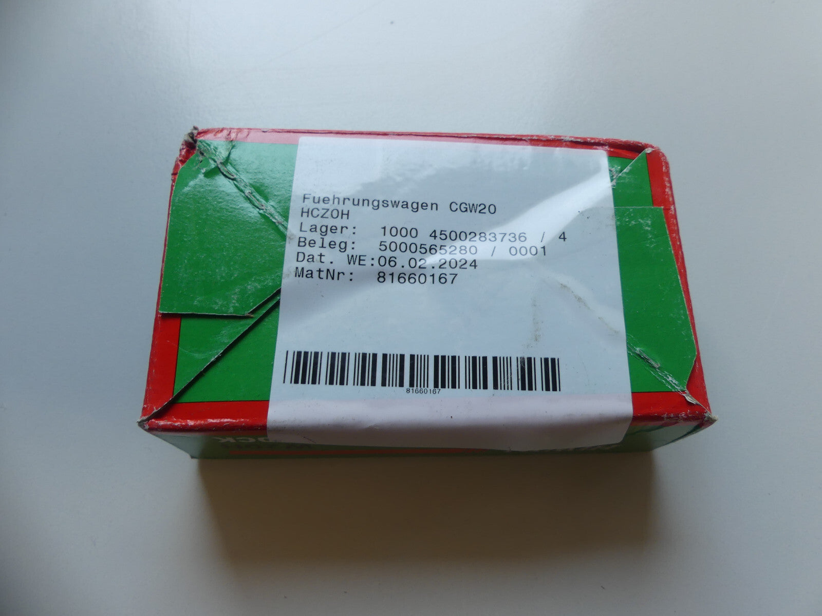 HIWIN Linearführung W20H Block - CGW20HCZ0H