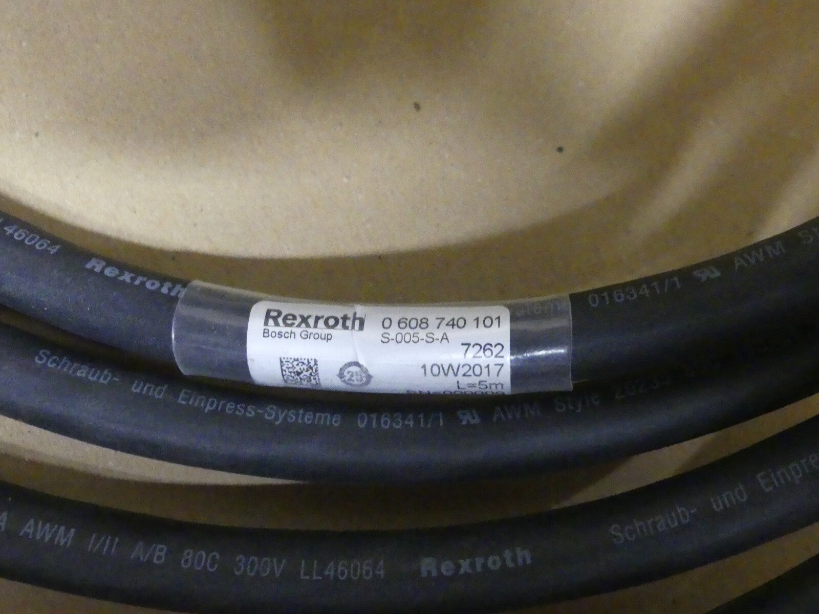rexroth S-005-S-A L=5M SN=000009