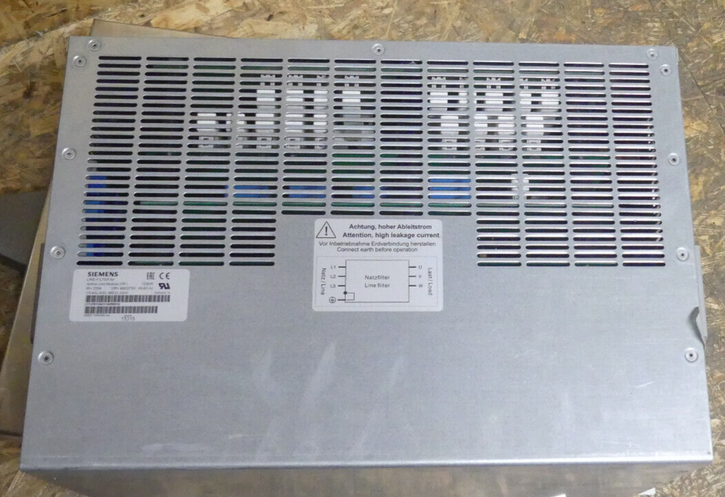 Siemens Sinamics Netzfilter 6SL3000-0BE31-2AA1 Vers.A neue onhepankung