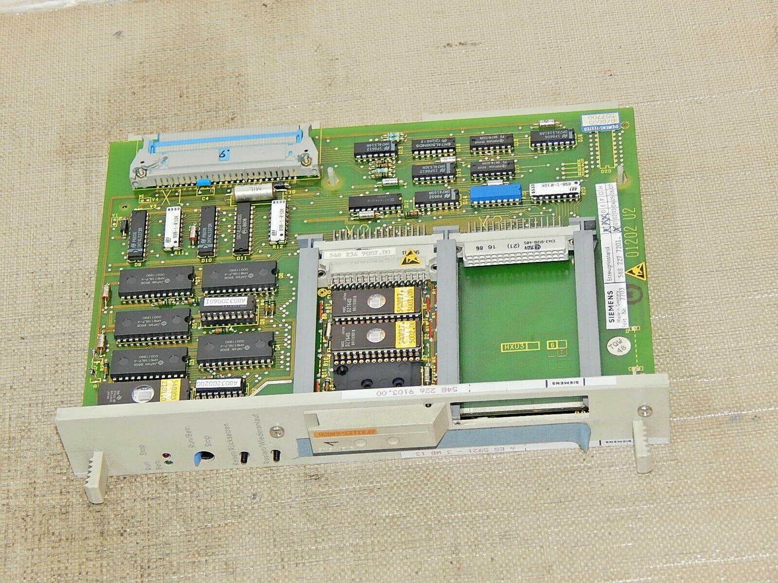 Siemens 6 ES 5921 - 3 WB 13  6ES5921-3WB13 | inkl. Karte : 6FX1123-6AB00 Used
