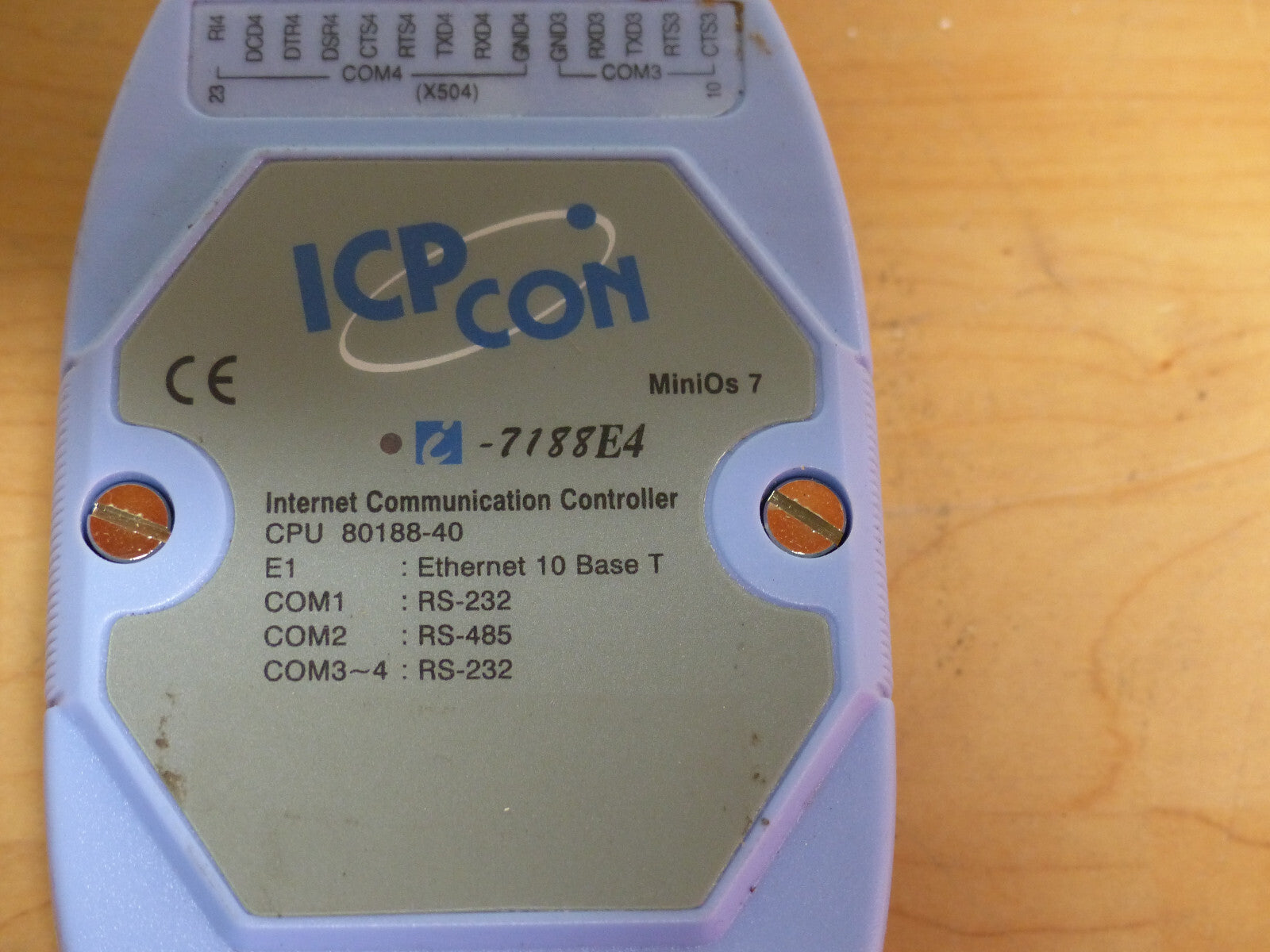 ICP CON i-7188E4 used s.Bilder