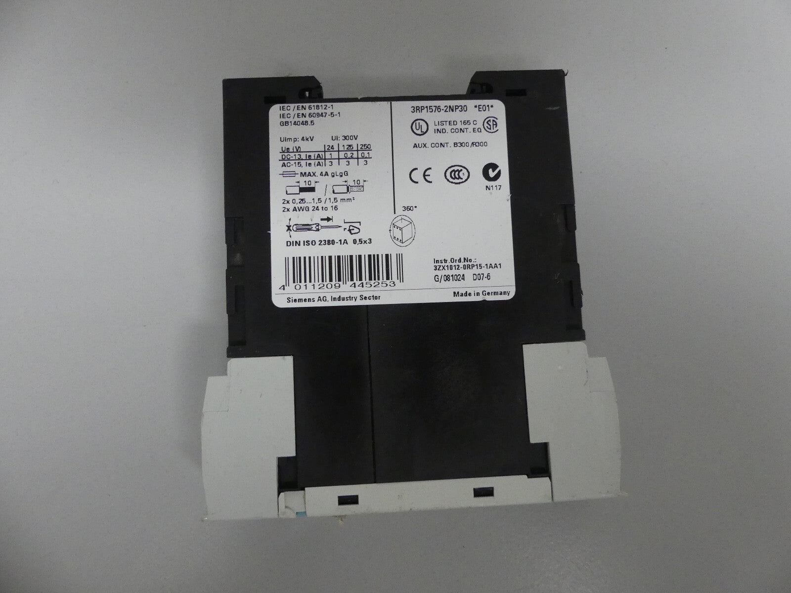 SIEMENS 3RP1576-NP30