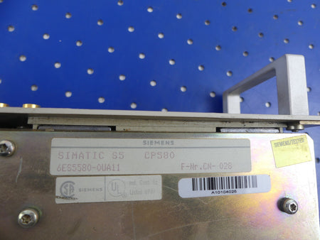 Siemens Simatic S5 6ES5580-0UA11