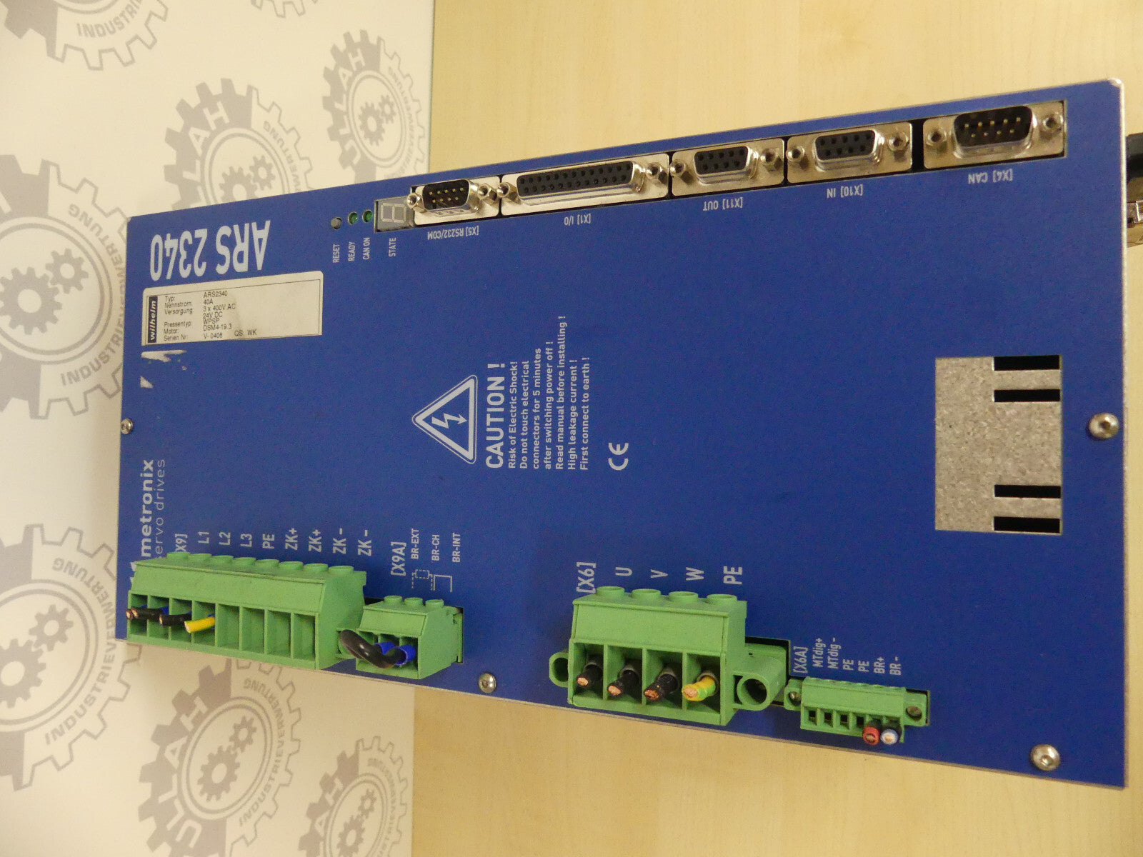 METRONIX SERVO DRIVES ARS 2340, NEUWERTIG (unbenutzt)