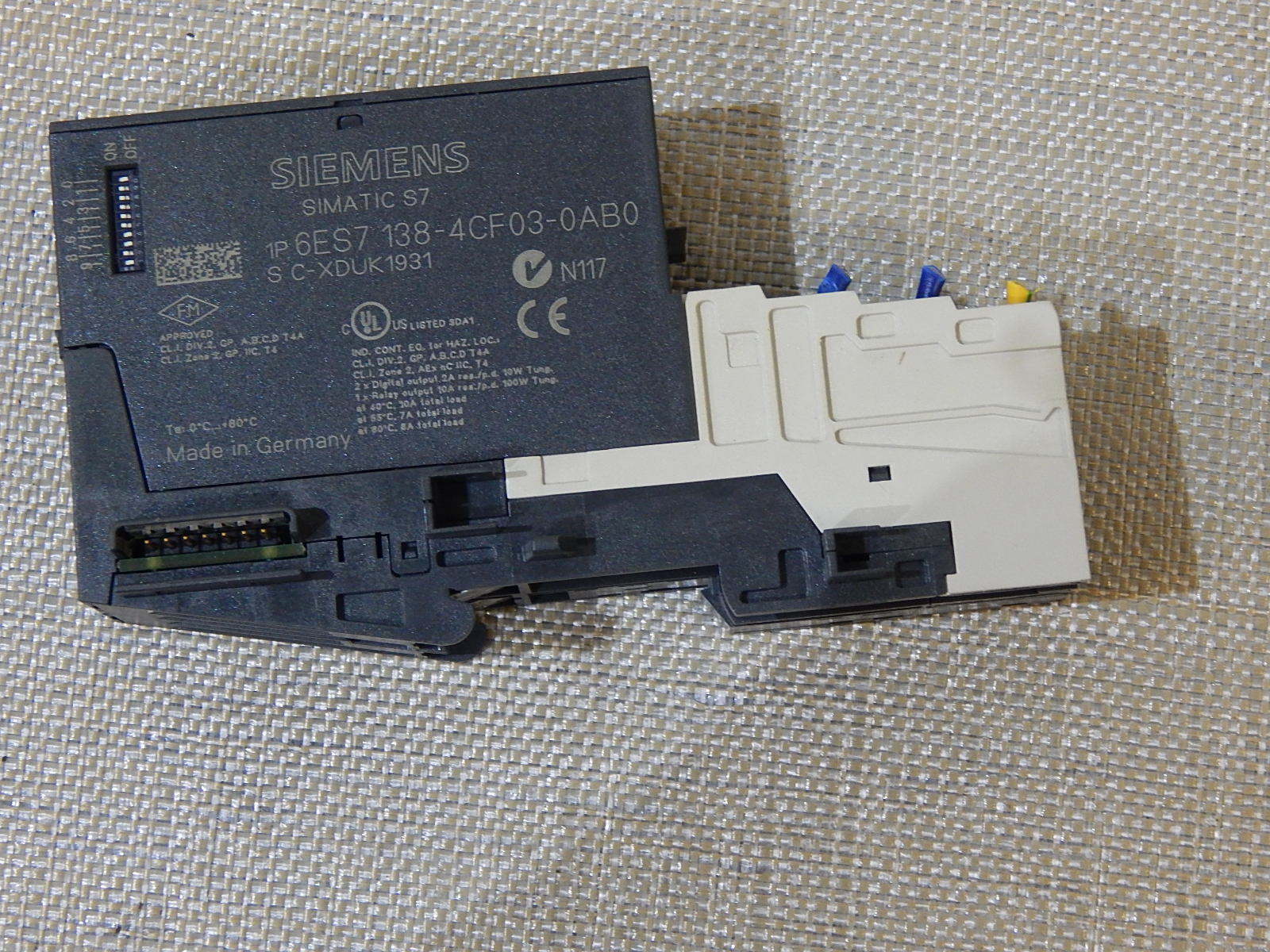 Siemens Simatic S7 PROFIsafe,  6ES7138-4CF03-0AB0  Used