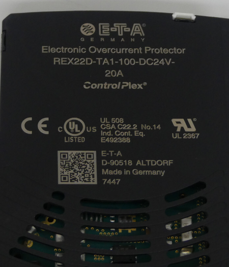 E-T-A REX22D-TA1-100-DC24V-20A