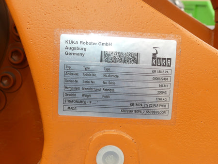 KUKA  KR 180-2 PA Industrieroboter