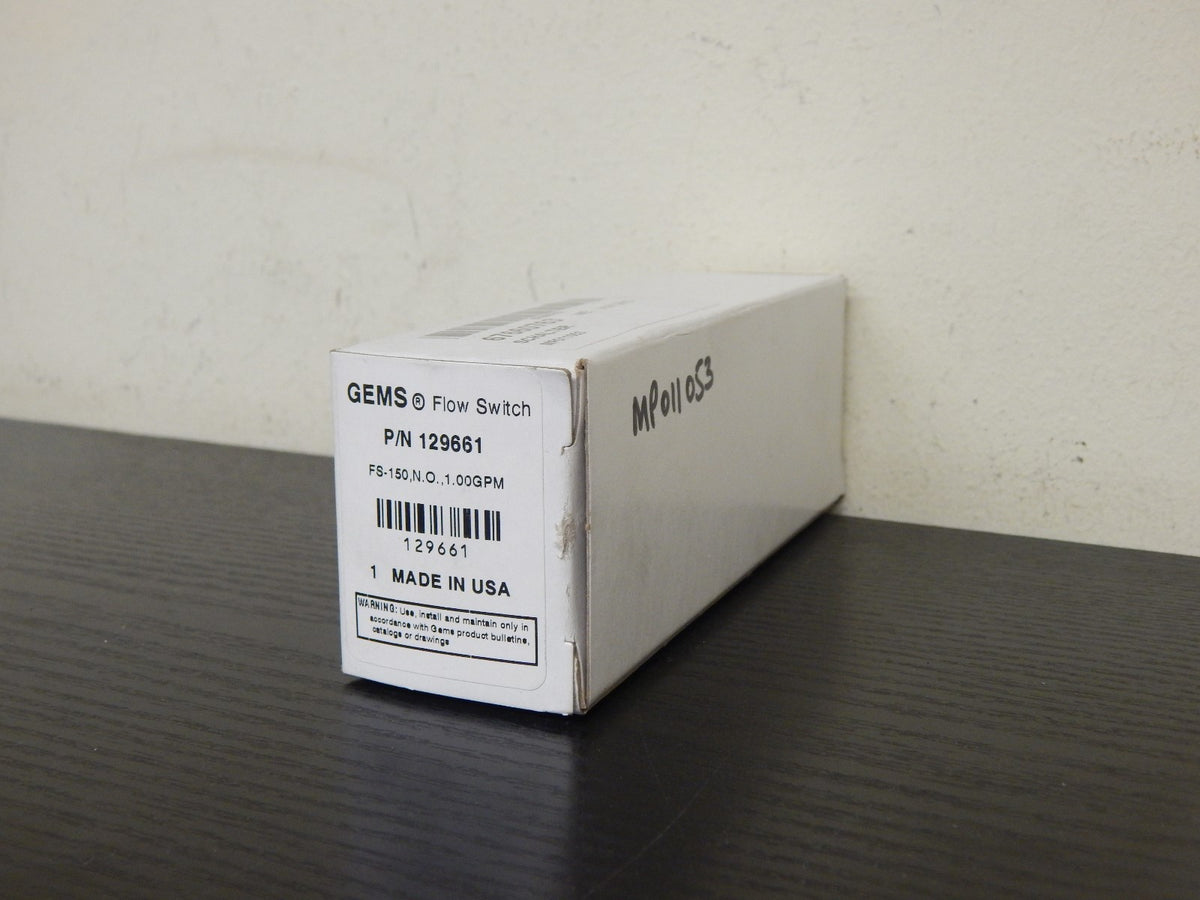 Gems Flow Switch P/N 26927 FS-150,-Schalter, 