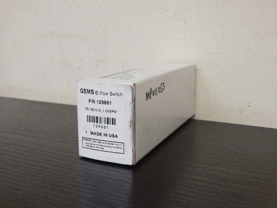 Gems Flow Switch P/N 26927 FS-150,-Schalter, 