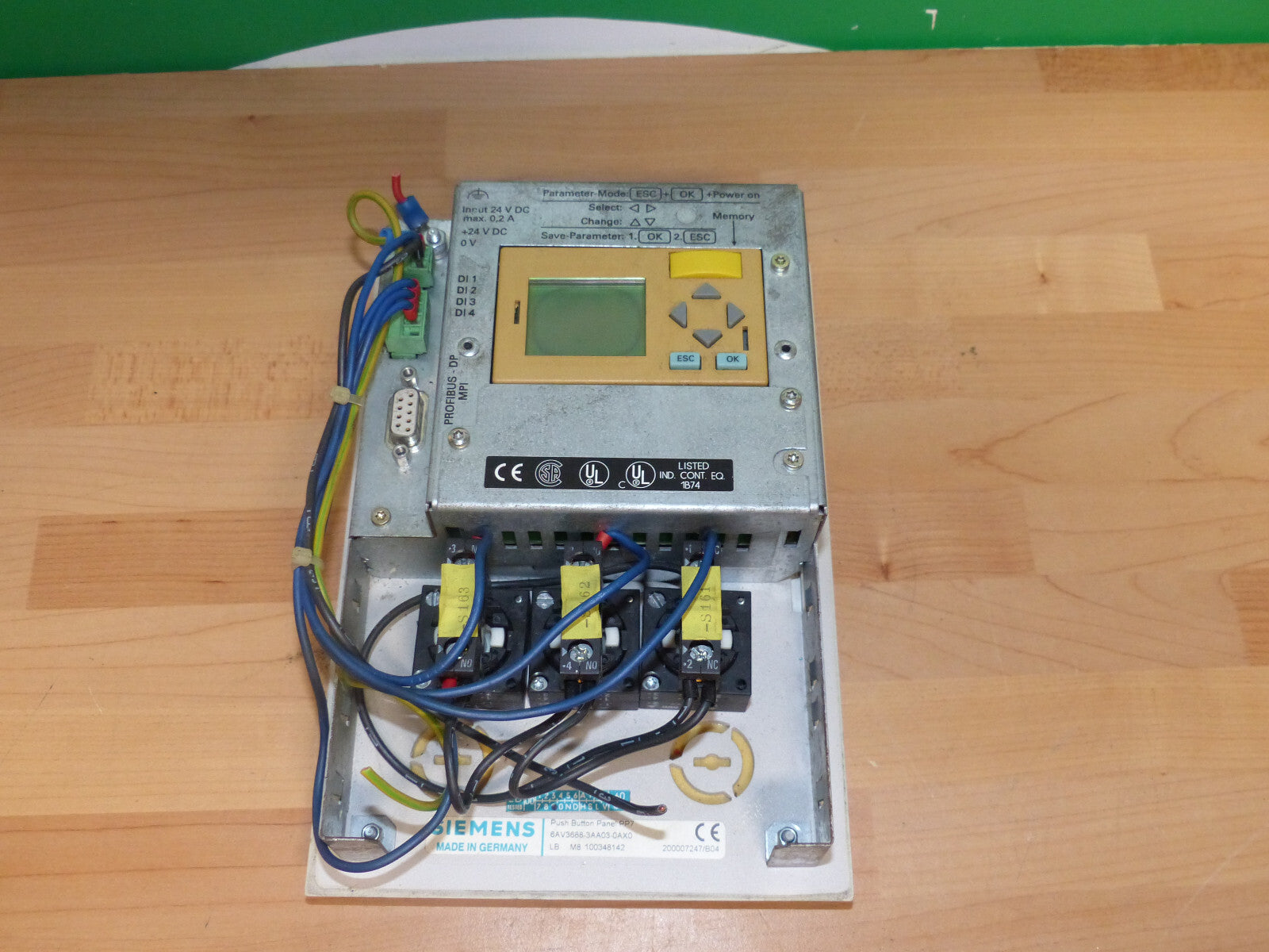 siemens 6av3688-3aac3-0ax0 used