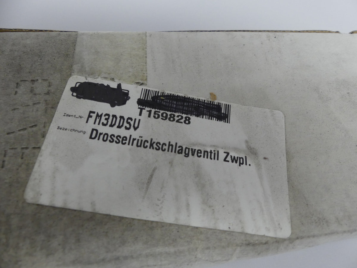 Parker FM3DDSV Drosselrückschlagventil