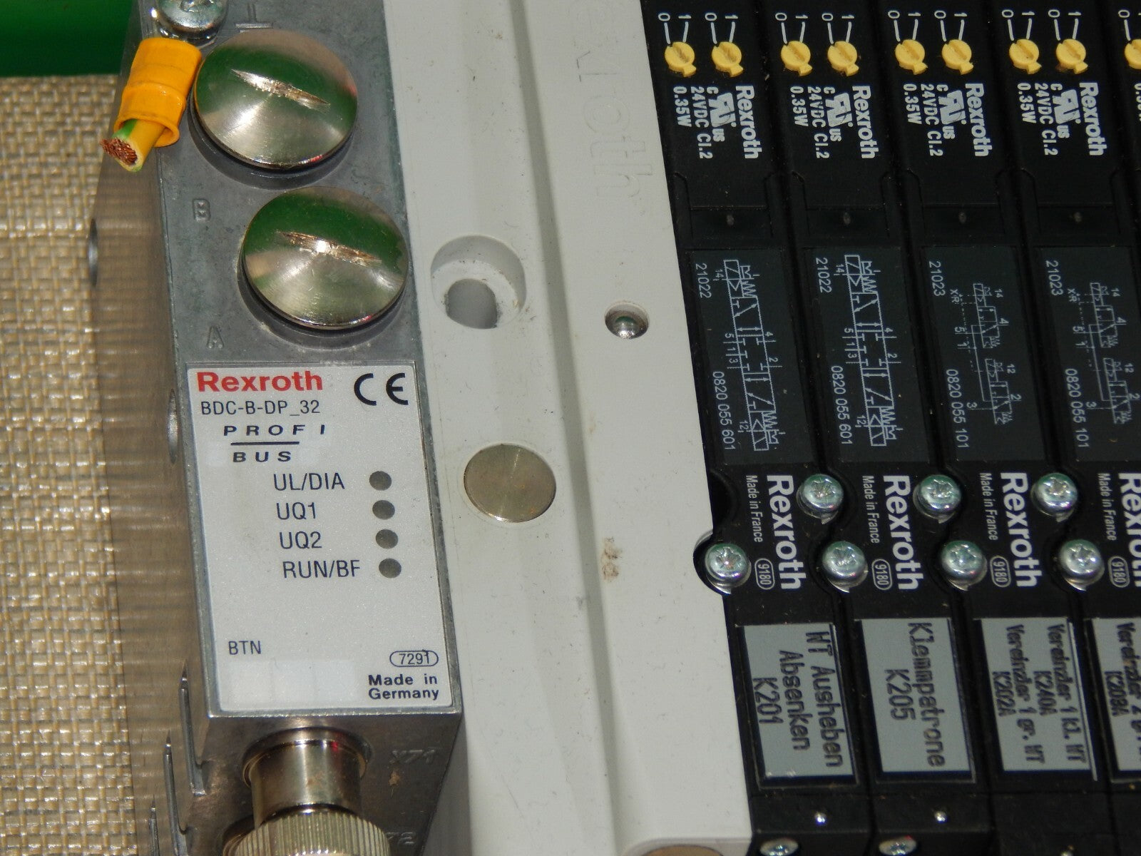  Rexroth  Profibus Steuerung  BDC-B-DP_32  Ventilinsel s.Bilder