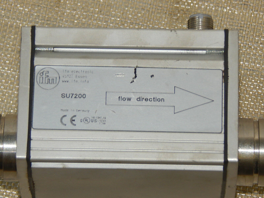  IFM Elektronik SU7200 Ultraschall Volumenstrom Sensor used