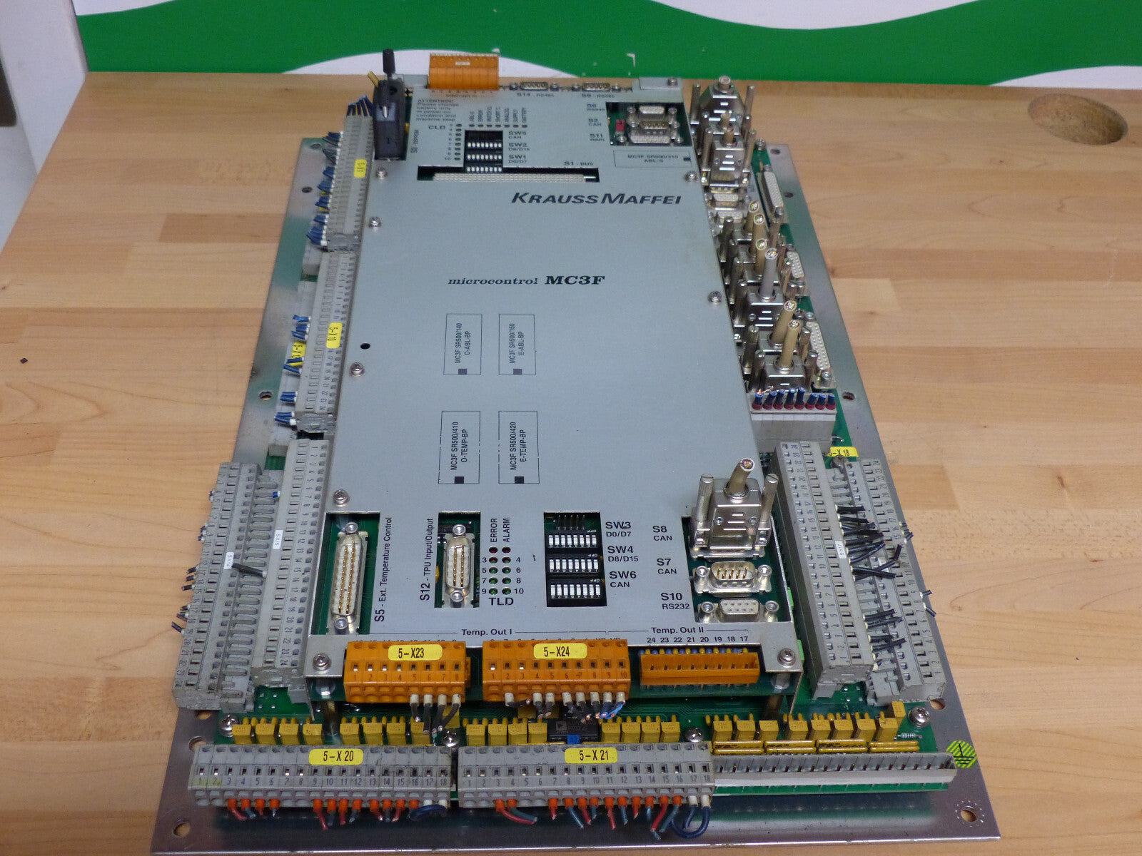 KRAUSS MAFFEI  Microcontrol MC3F ABLAUFST:5089645 SN.7405 s.Bilder