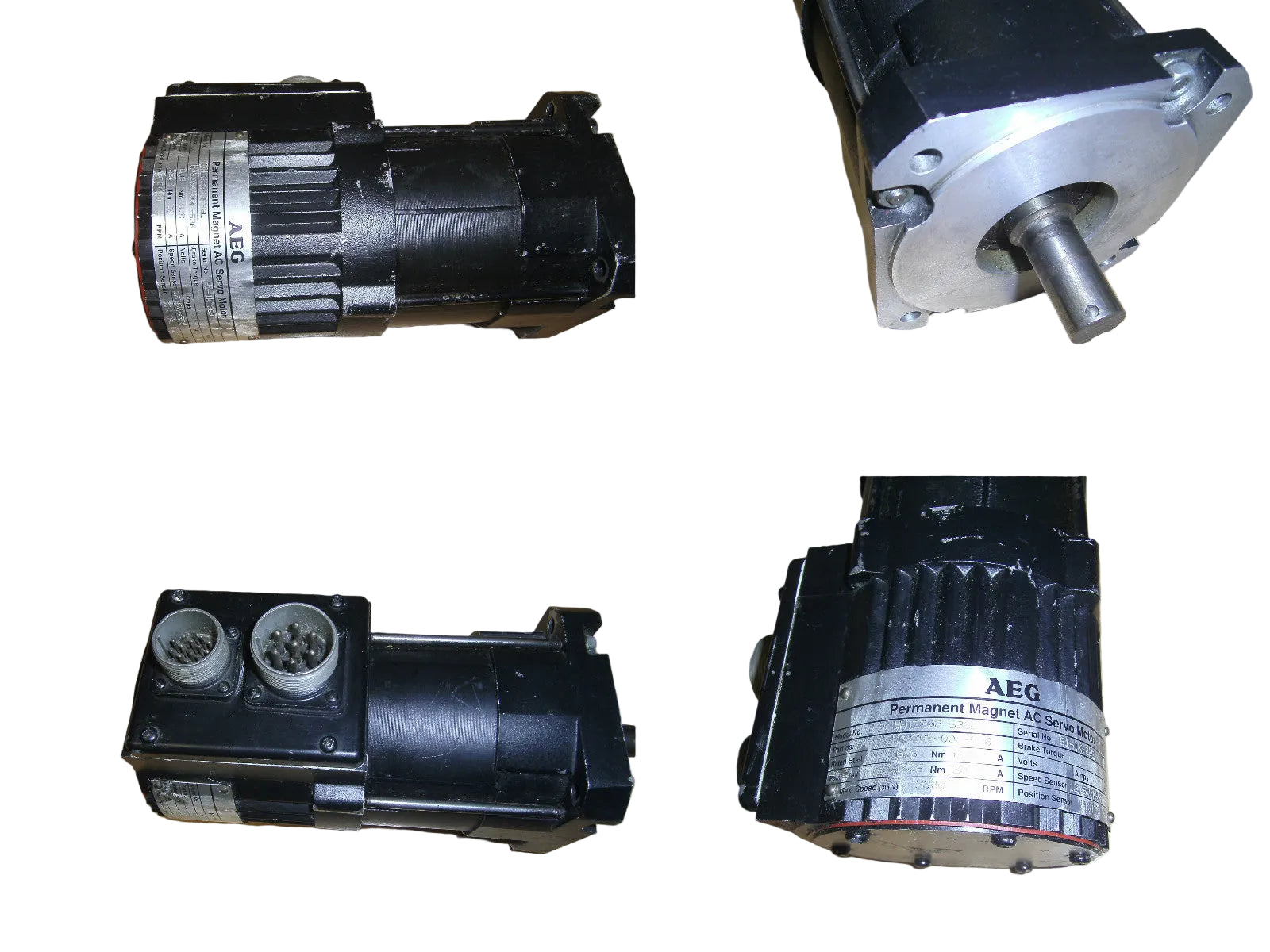 AEG Permanent Magnet AC Servo Motor BHT2202-536L