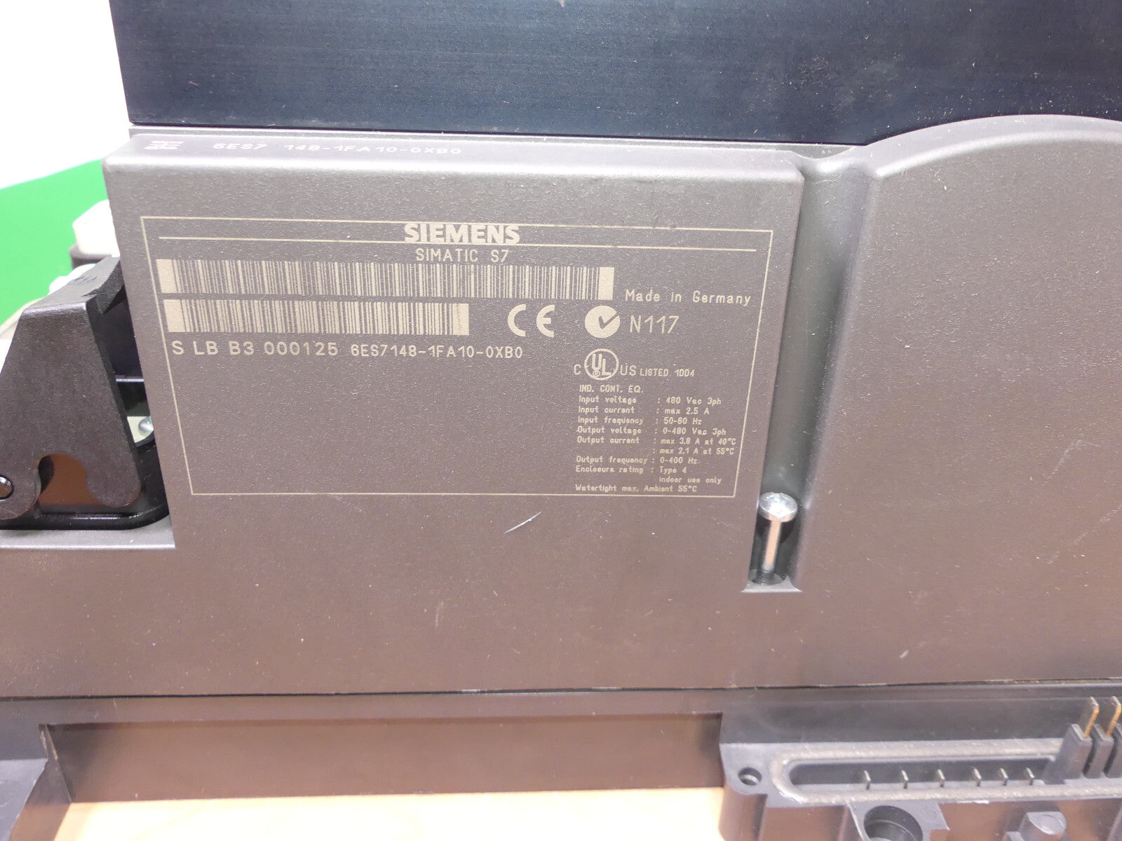 Siemens Simatic S7 6ES7 148-1FA10-0XB0 Inverter