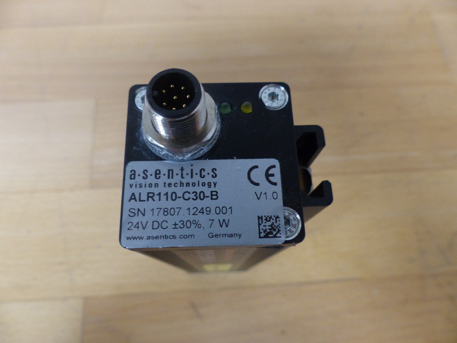 ASENTICS VISION TECHNOLOGY ALR110-C30-B SN 17807.1249.001