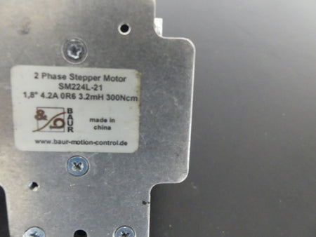 Baur Motion Control 2 Phase Schrittmotor sm224l-21